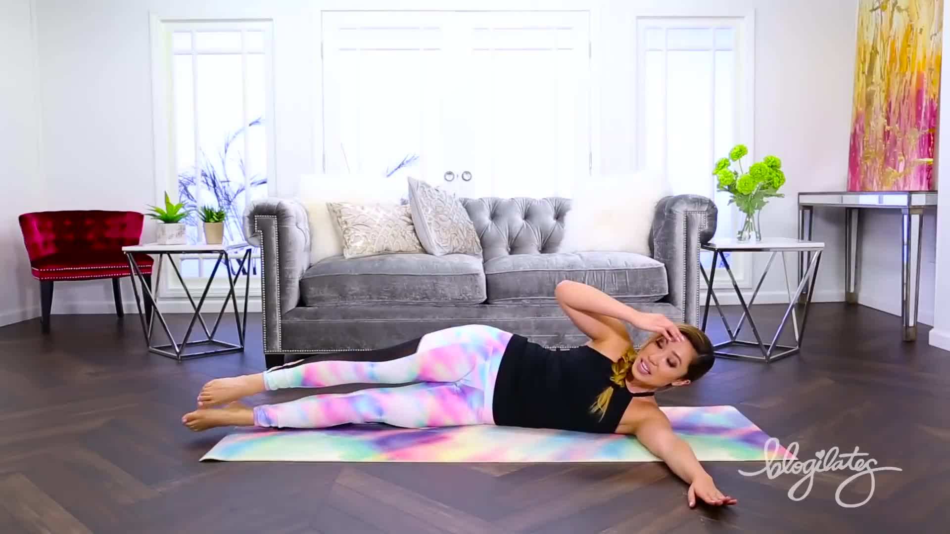 Side Seel Exercise Alignment