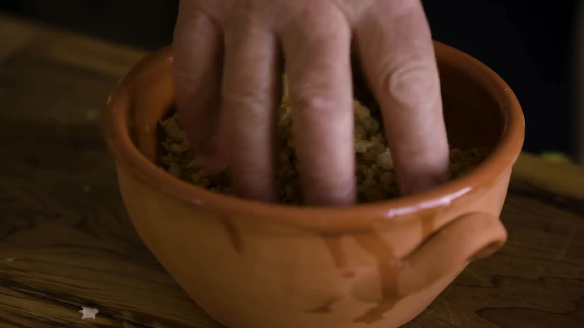 Fresh herbs and Parmesan cheese for garnishing