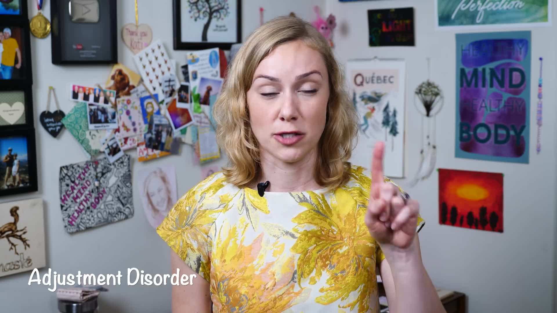 Diagnosis Criteria for Adjustment Disorders