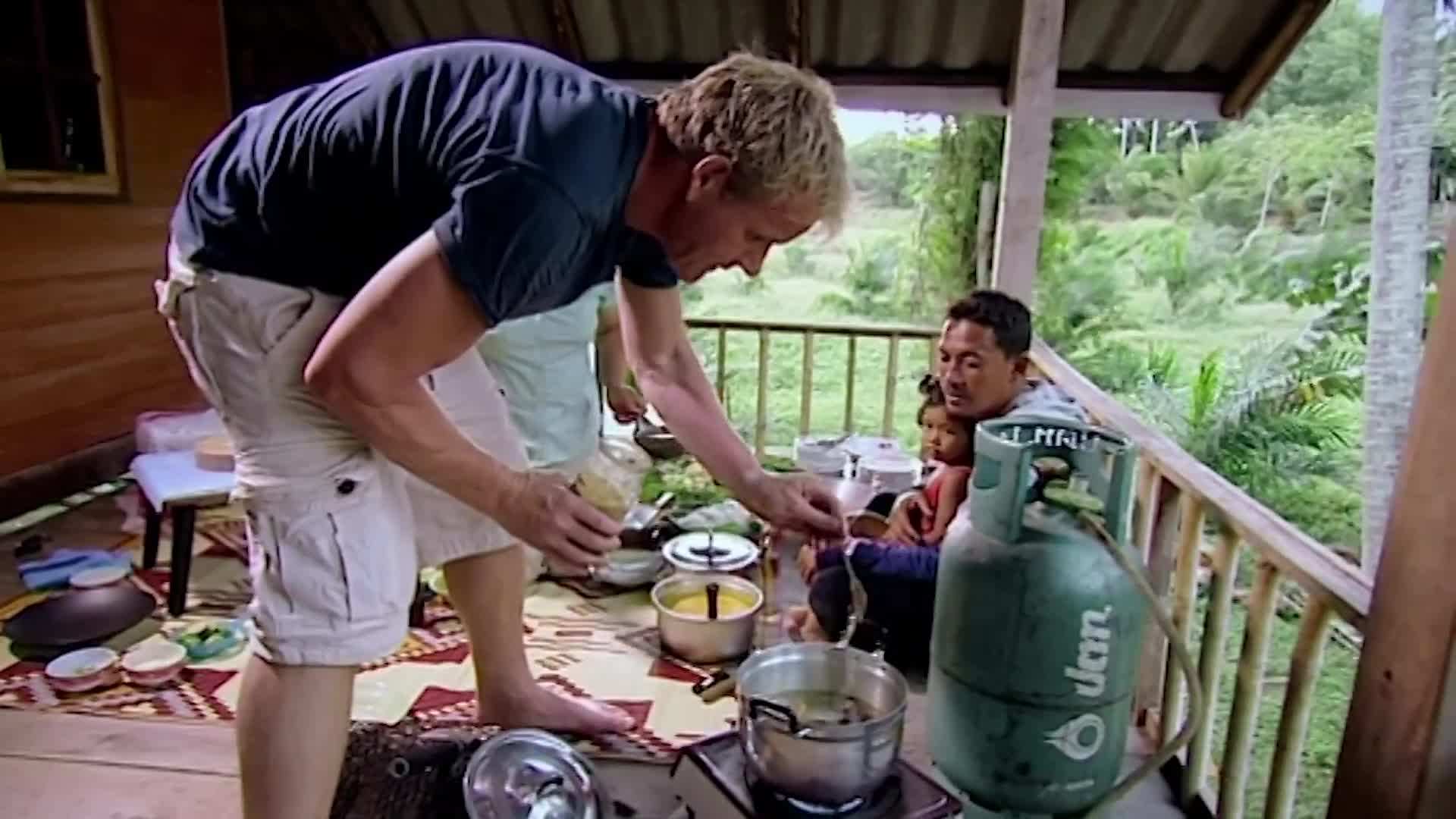 Ingredients for the Thai fish soup