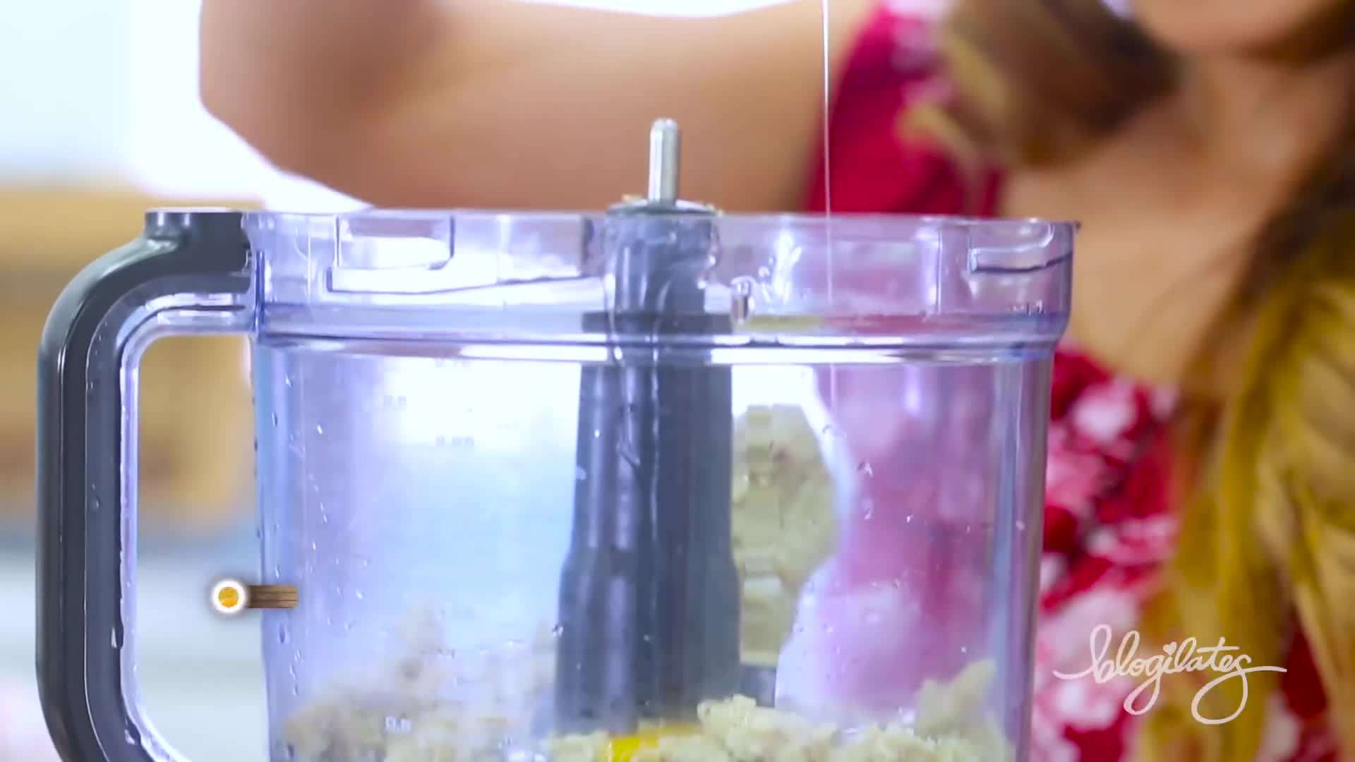 Adding Ingredients to Cauliflower Dough