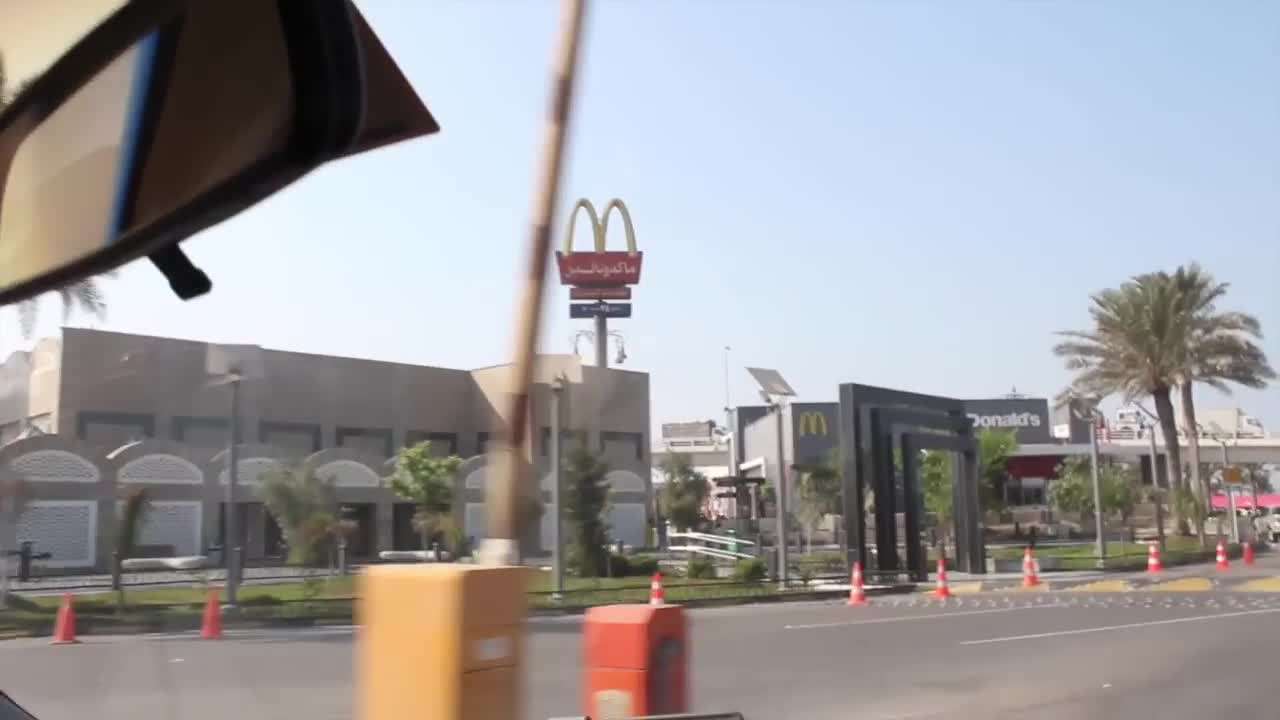 First Glimpse of Saudi Arabia: McDonald's and a Mosque