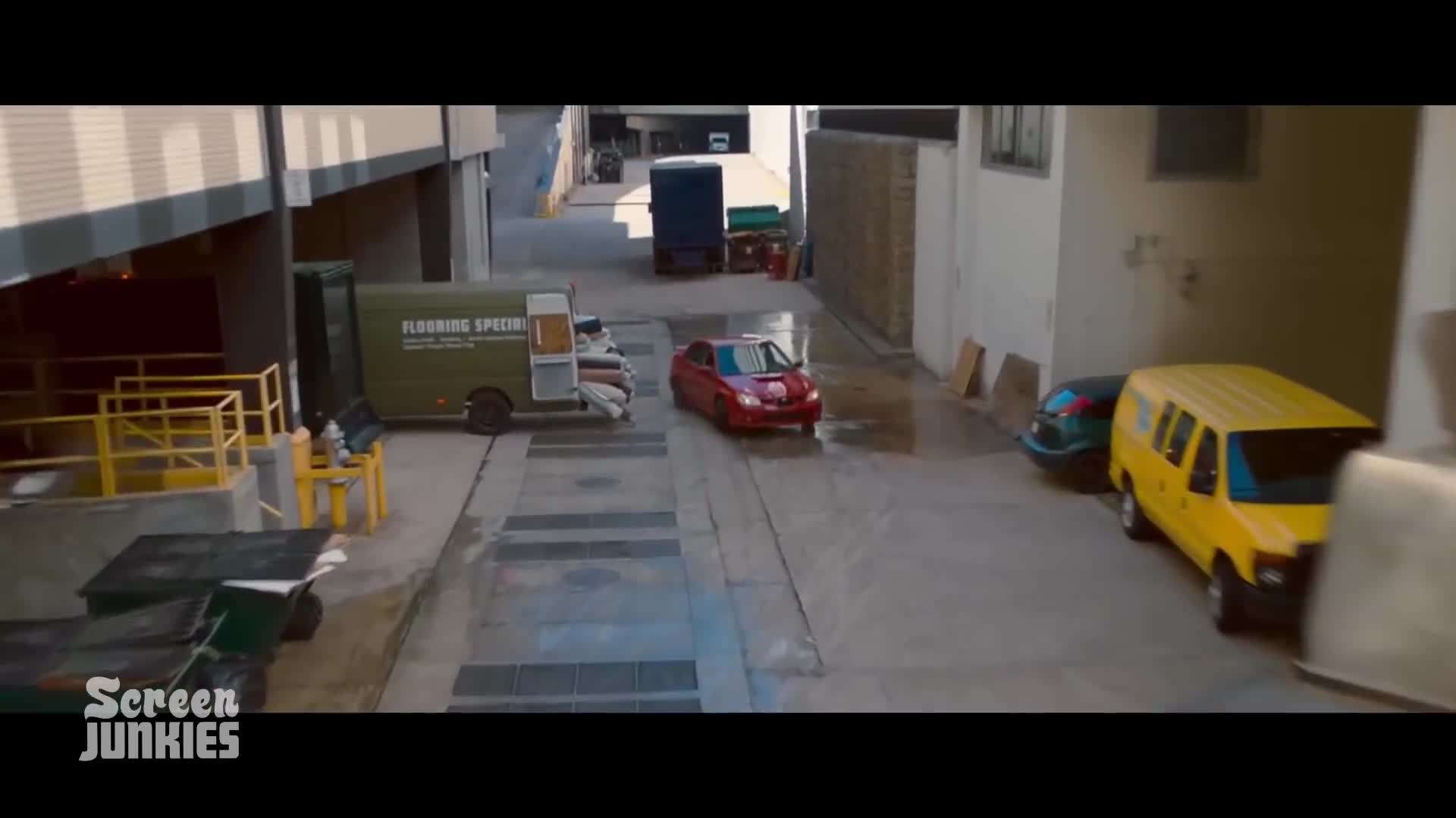 Stunt driving at its finest in Baby Driver