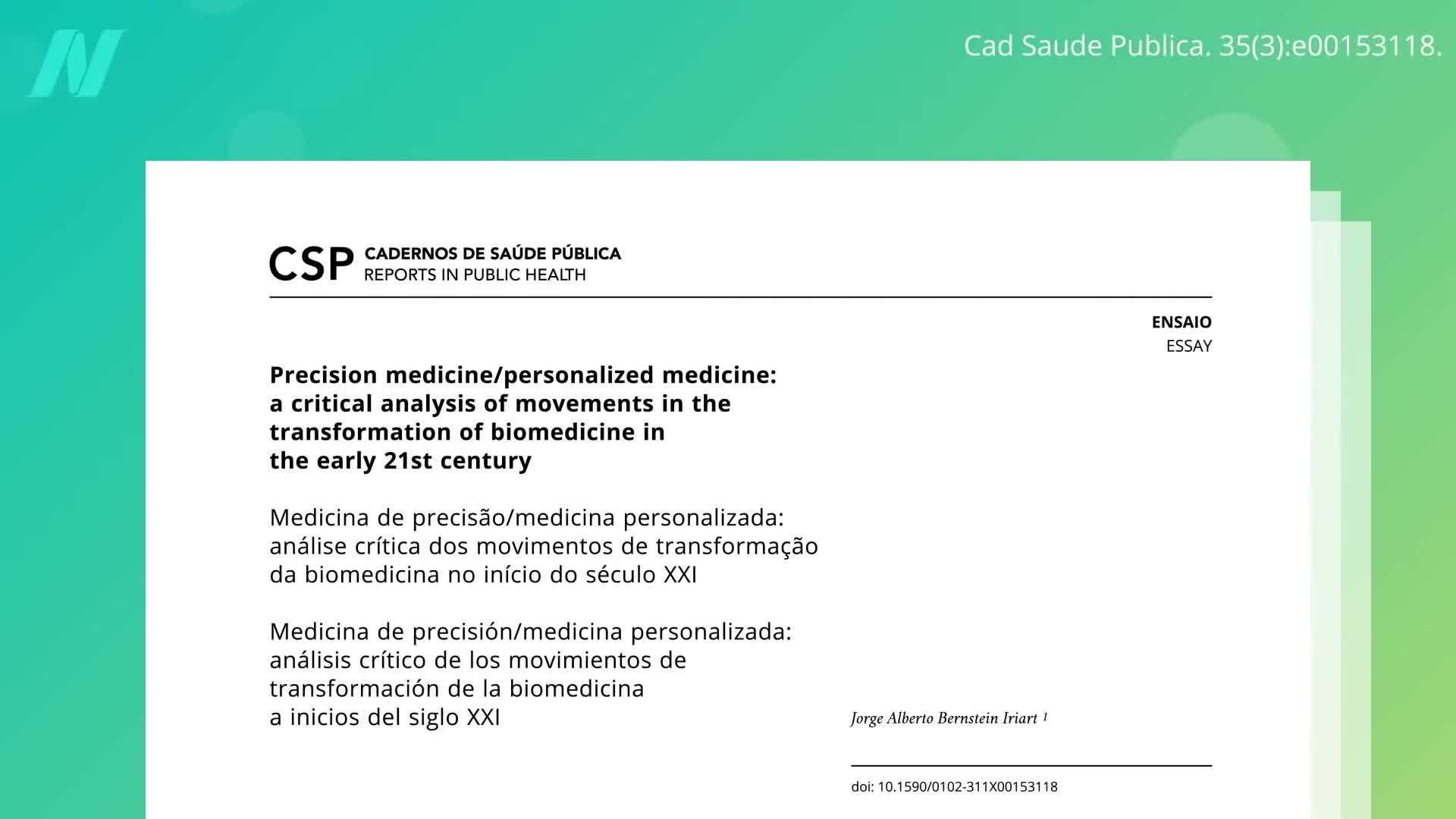 Personalized Medicine