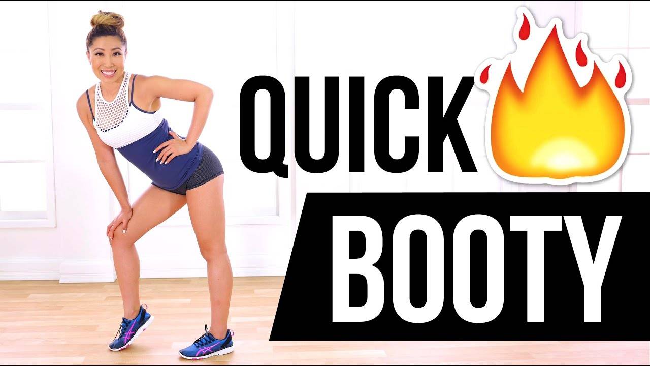Quick Burn Booty & Thighs Workout - Pilates Inspired Standing Routine