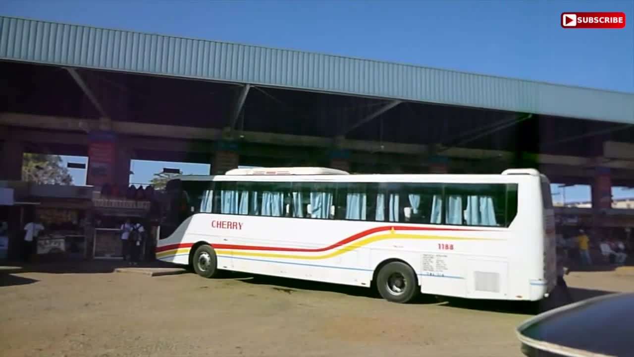 Scenic Views on the Bus Journey