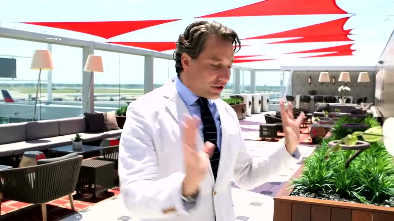 Elegant Console Table and Mirror