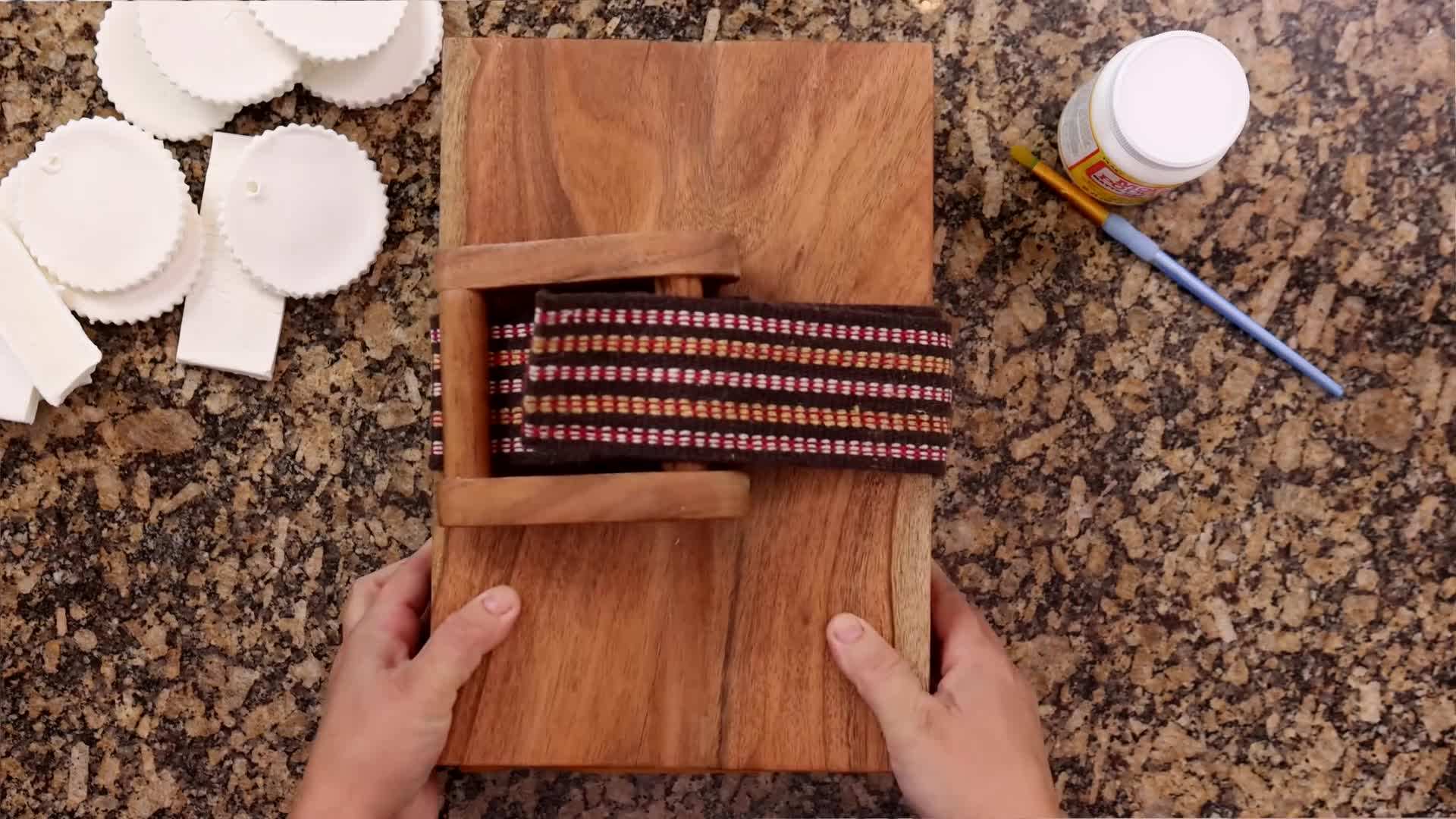 Decorating Ornaments with Pressed Flowers