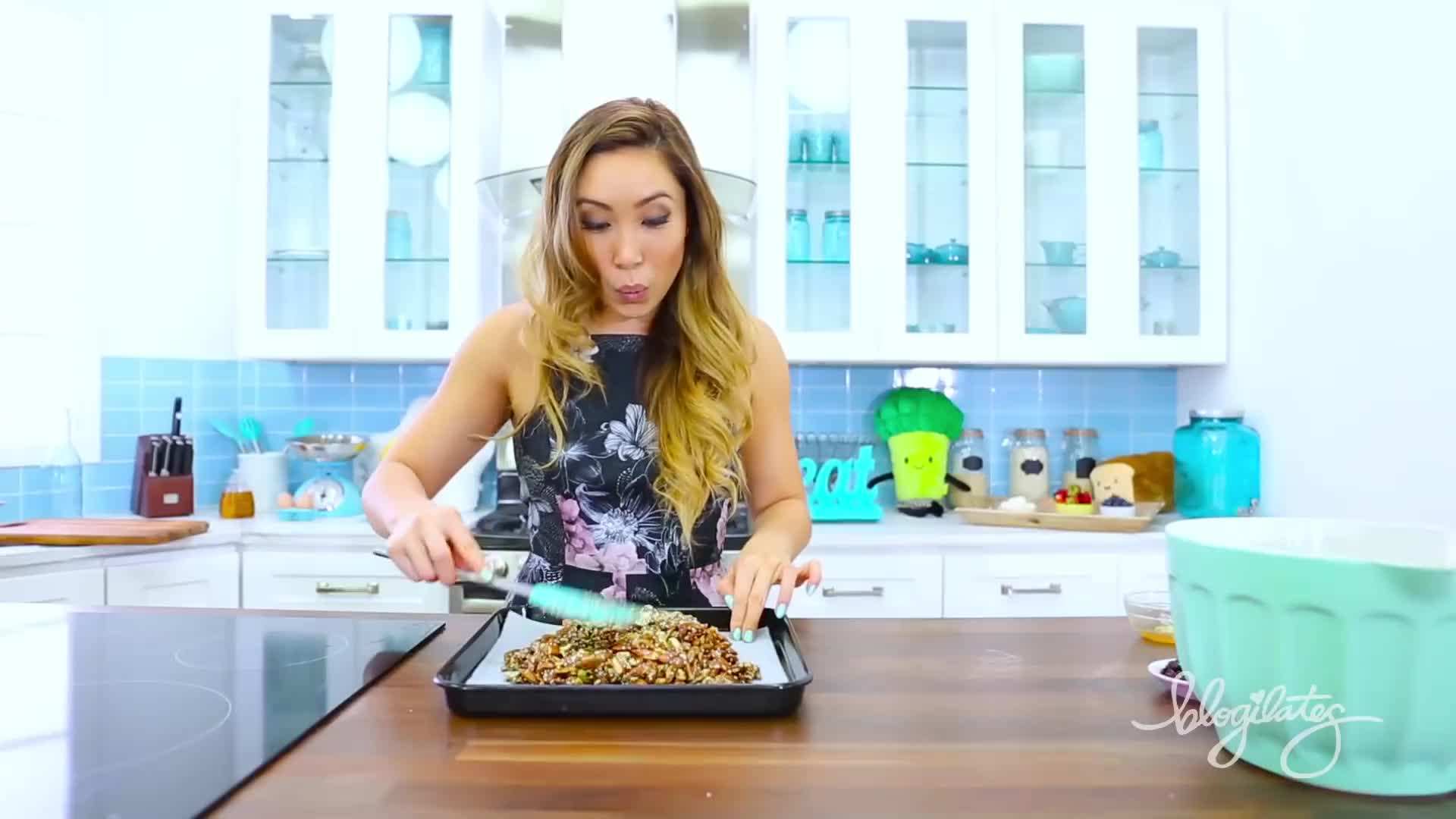 Baking the Granola to Perfection