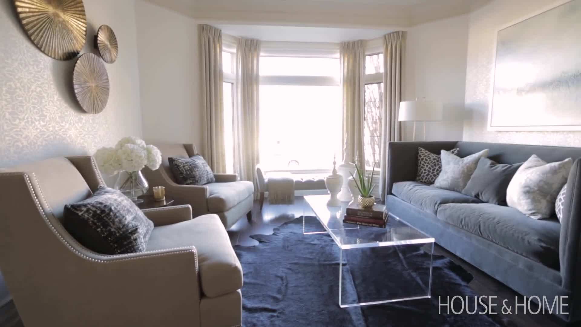 Sophisticated Family Room Design