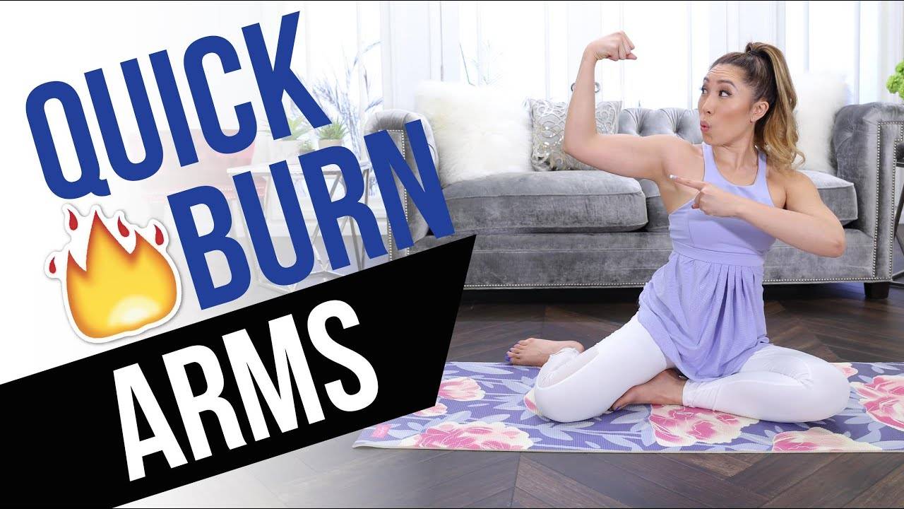 Sculpted Arms: A Quick Burn Workout Without Weights or Pushups