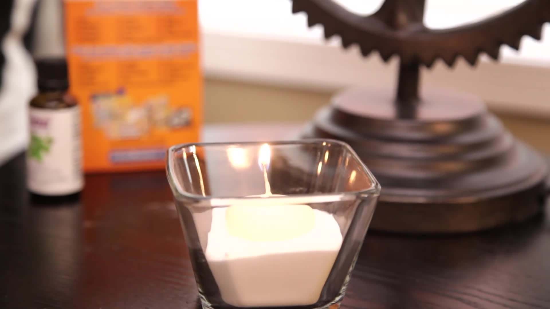 Enhance the Scent with a Tea Light Candle