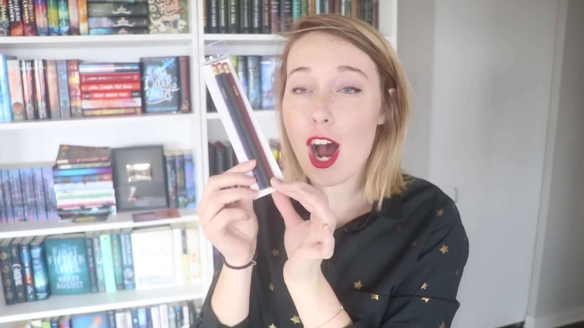 Harry Potter Curse Spell Pencils