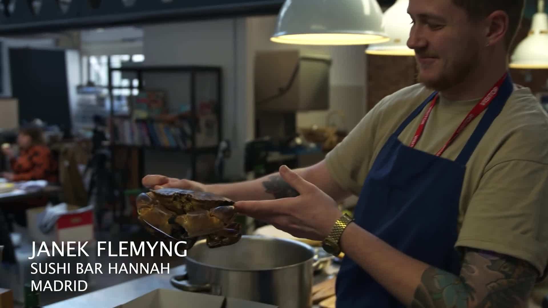 Renowned chefs collaborating to create culinary magic