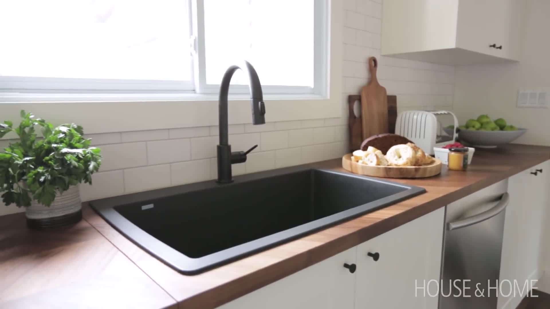 Classic White Subway Tile Backsplash