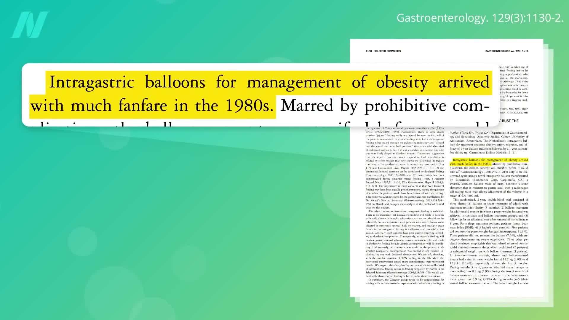 Gastric Balloon Surgery in the 1980s