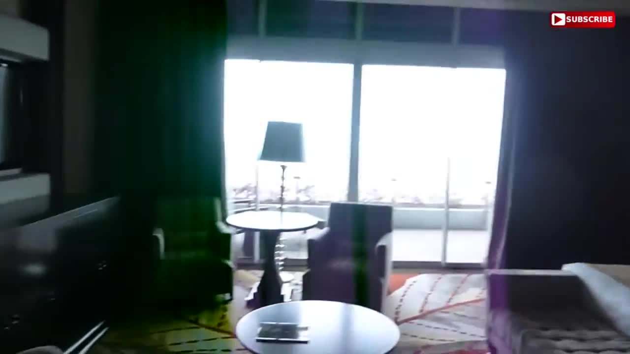 Spacious Bedroom with City Views