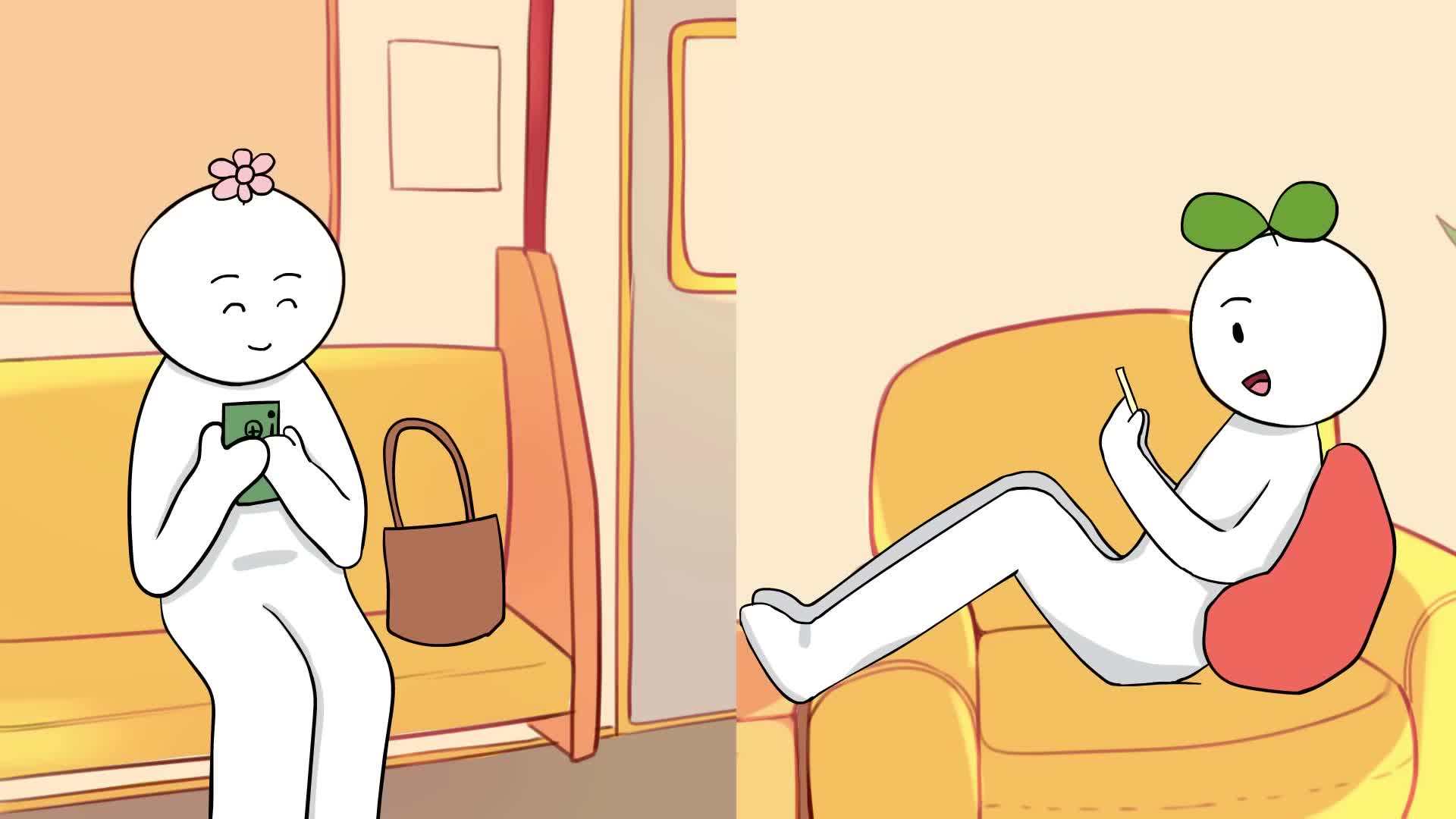 Illustration of a deep conversation