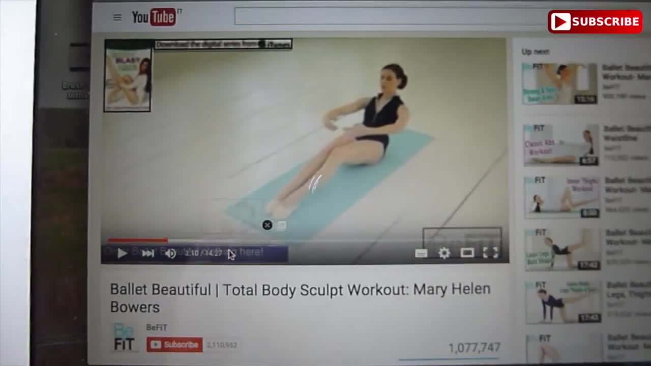 Ballet Beautiful Workout Session