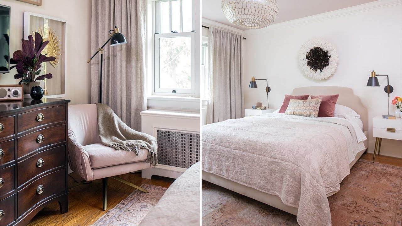 Transforming a Tired Bedroom into a Serene Retreat: A Feminine and Sophisticated Makeover