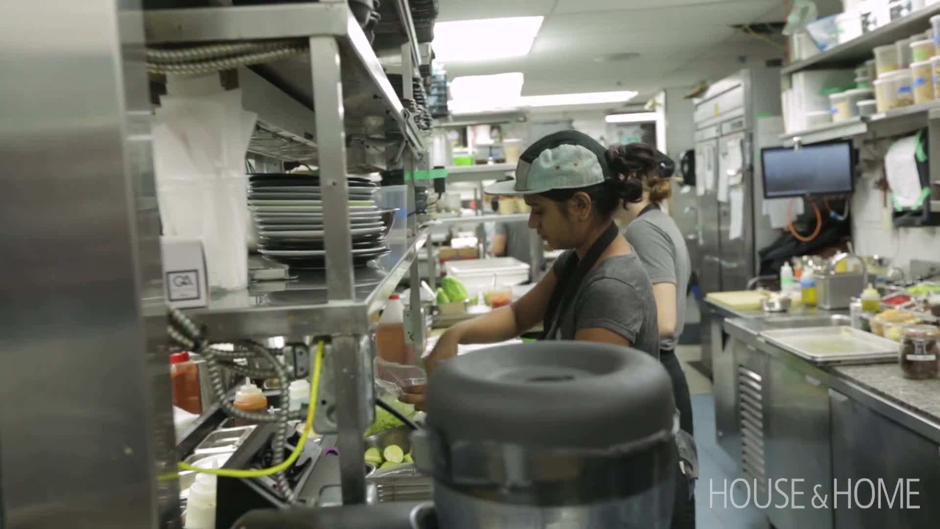 Spiralized vegetables in pasta for a healthy twist