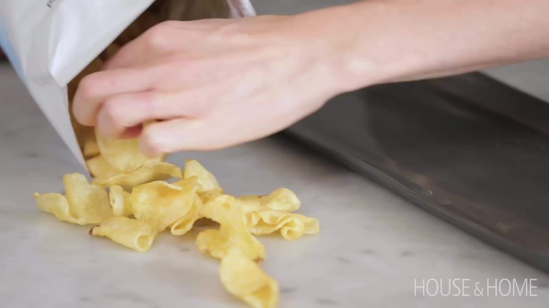 Potato Chip Appetizer