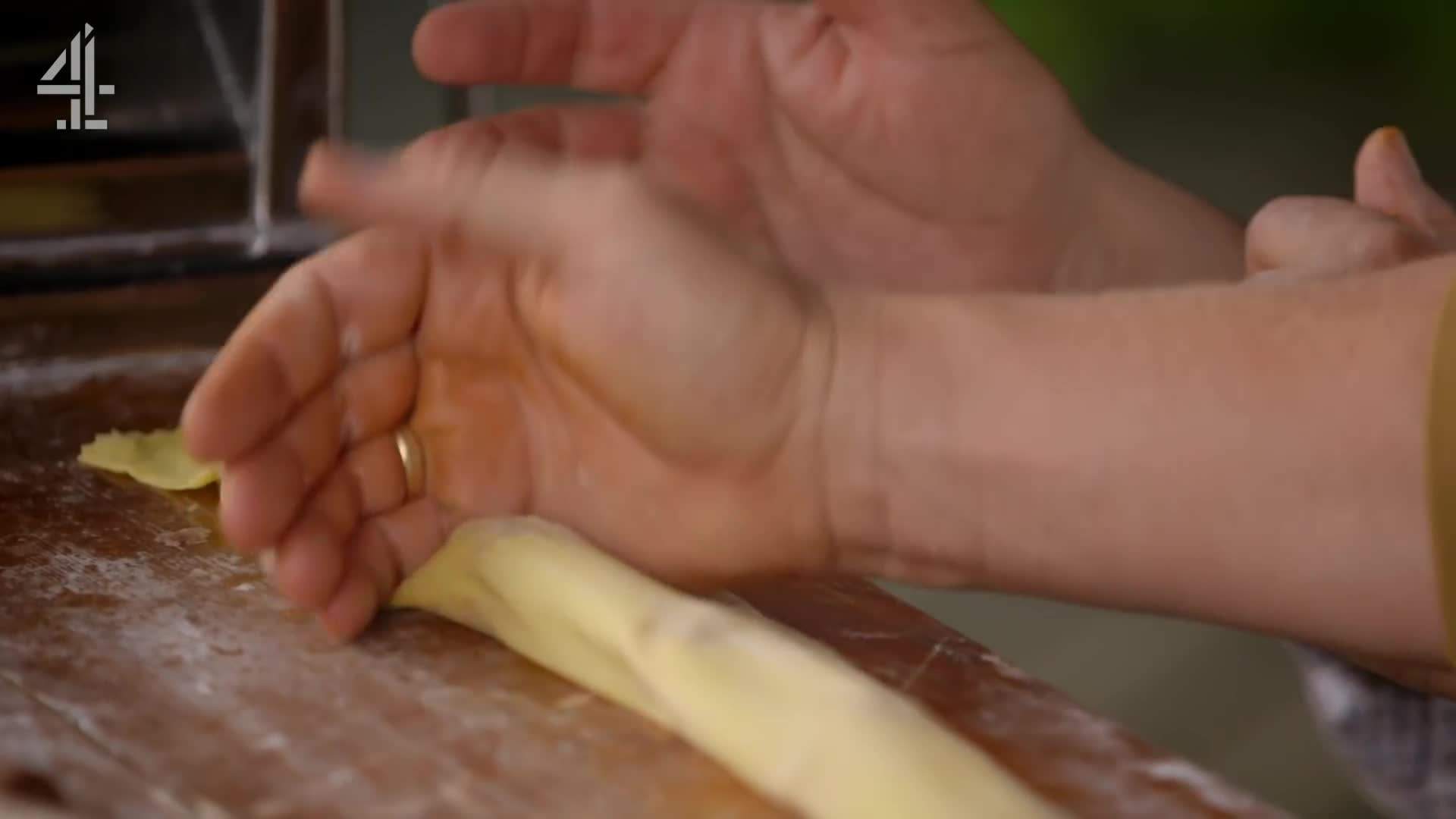 Assembling the Ravioli Parcels