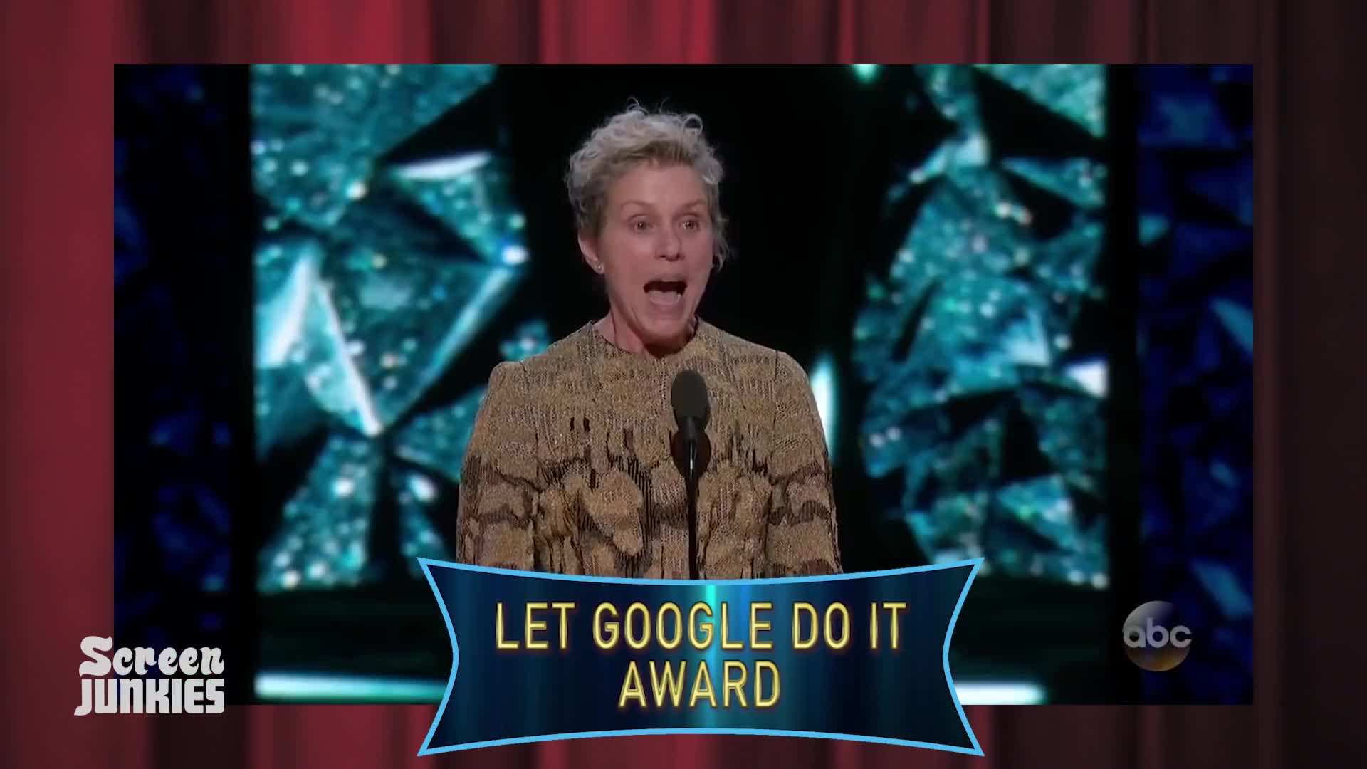 Frances McDormand's 'Inclusion Rider' Speech