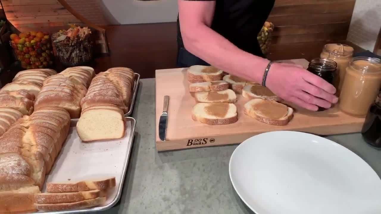 Crafting the perfect PB&J sandwich