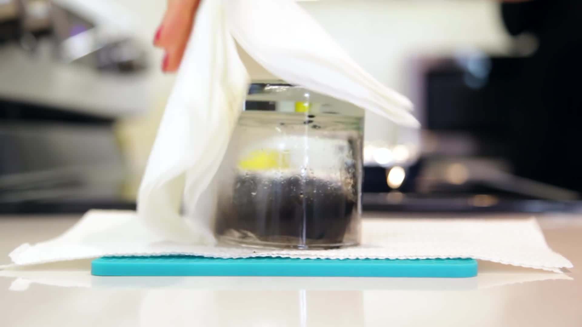 Removing Stickers in the Oven