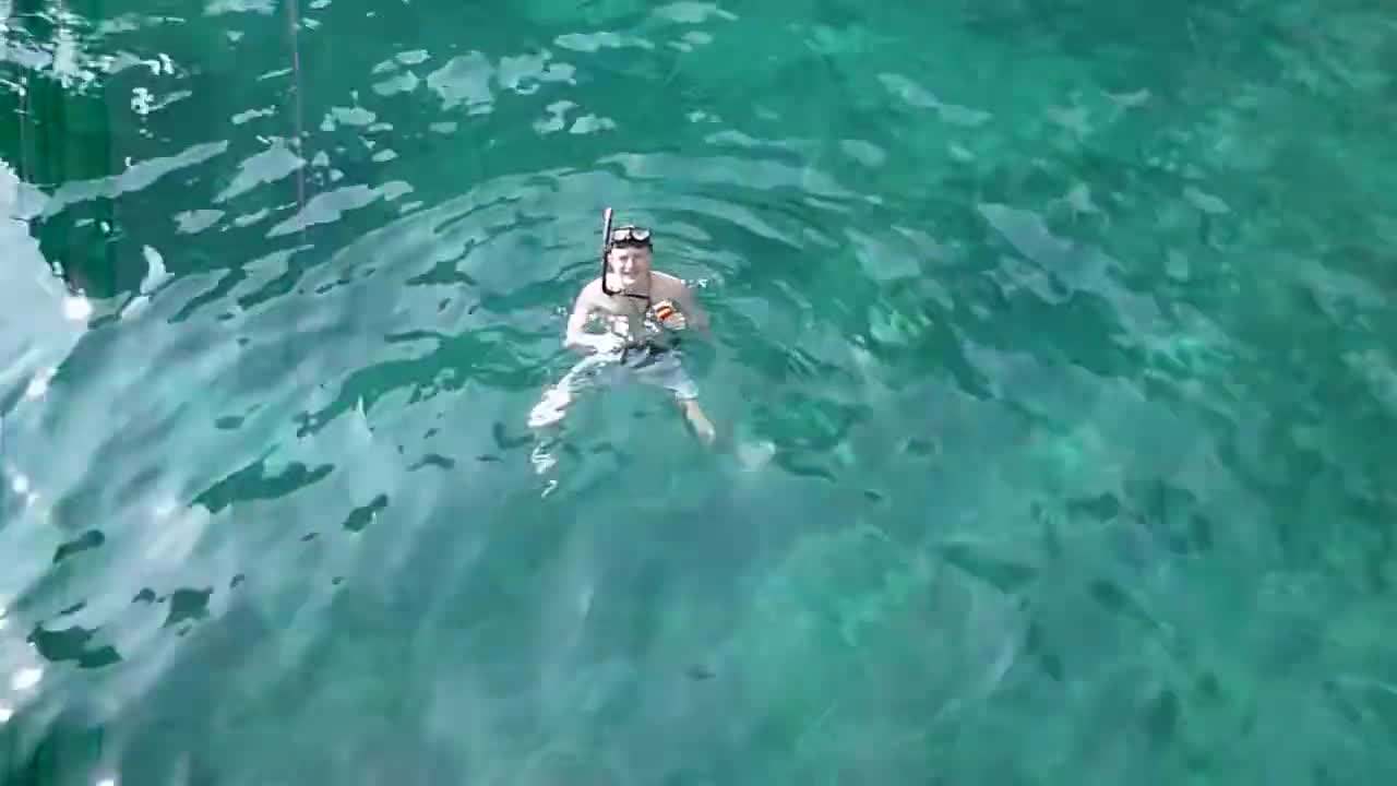 Snorkeling at Maya Bay