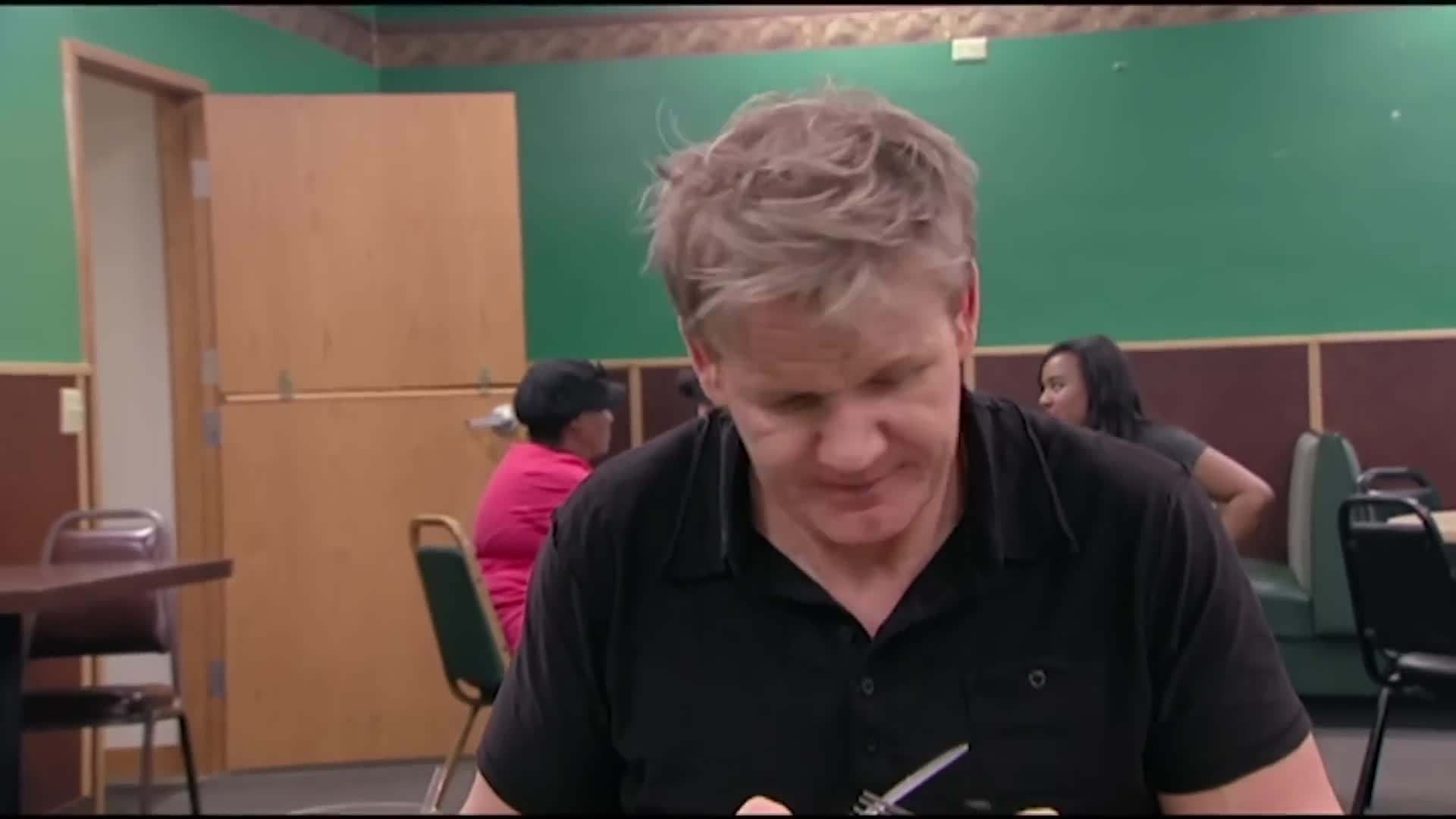 Intense Kitchen Confrontation