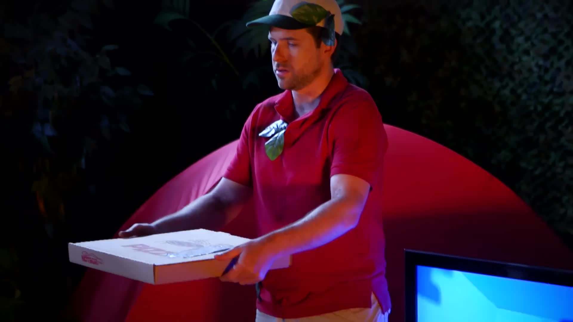 Unexpected Pizza Delivery in the Forest