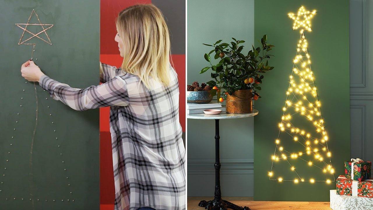 DIY Modern Small Space Christmas Tree: A Festive Twist for Your Home