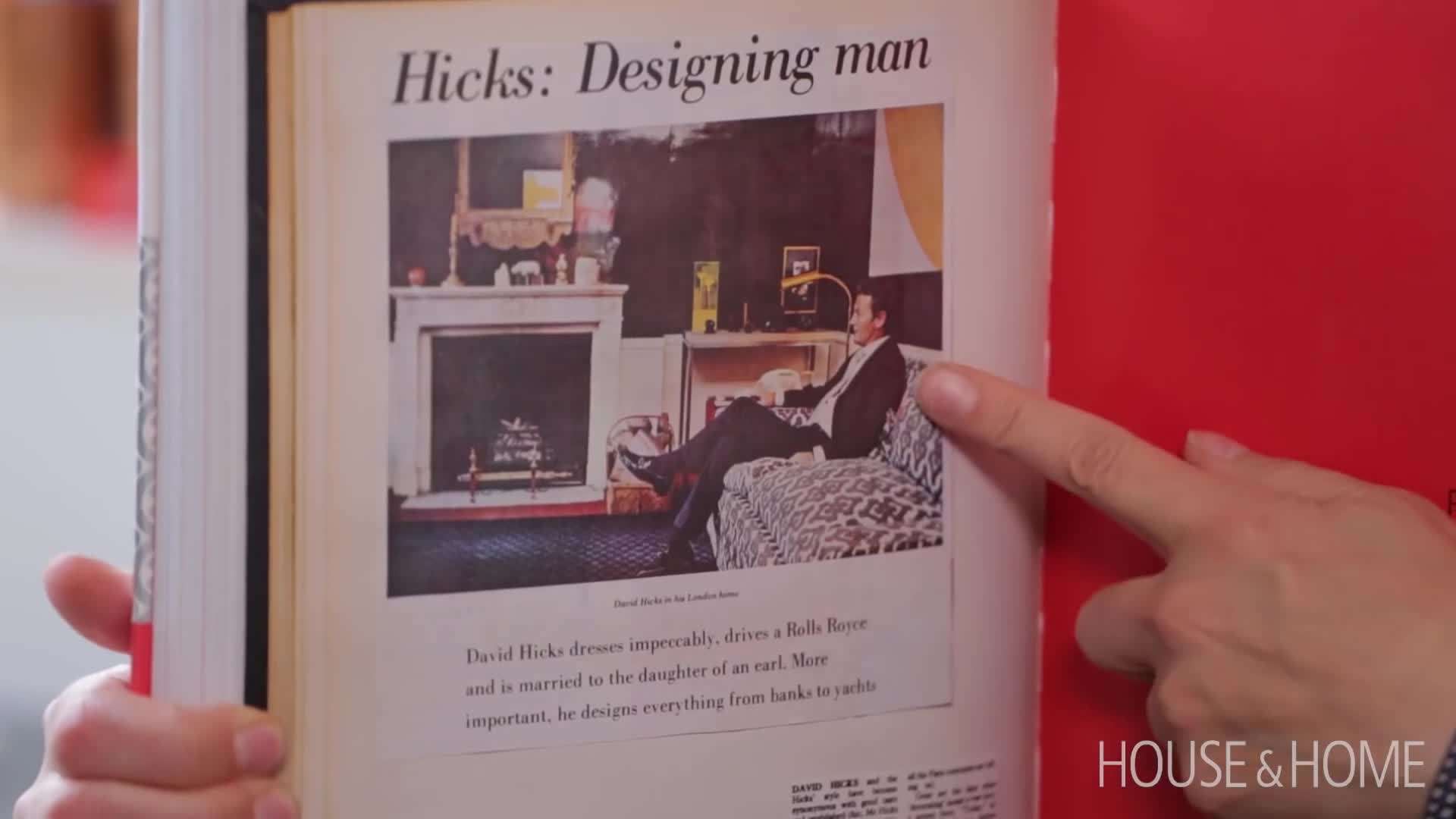 David Hicks Scrapbook Collection