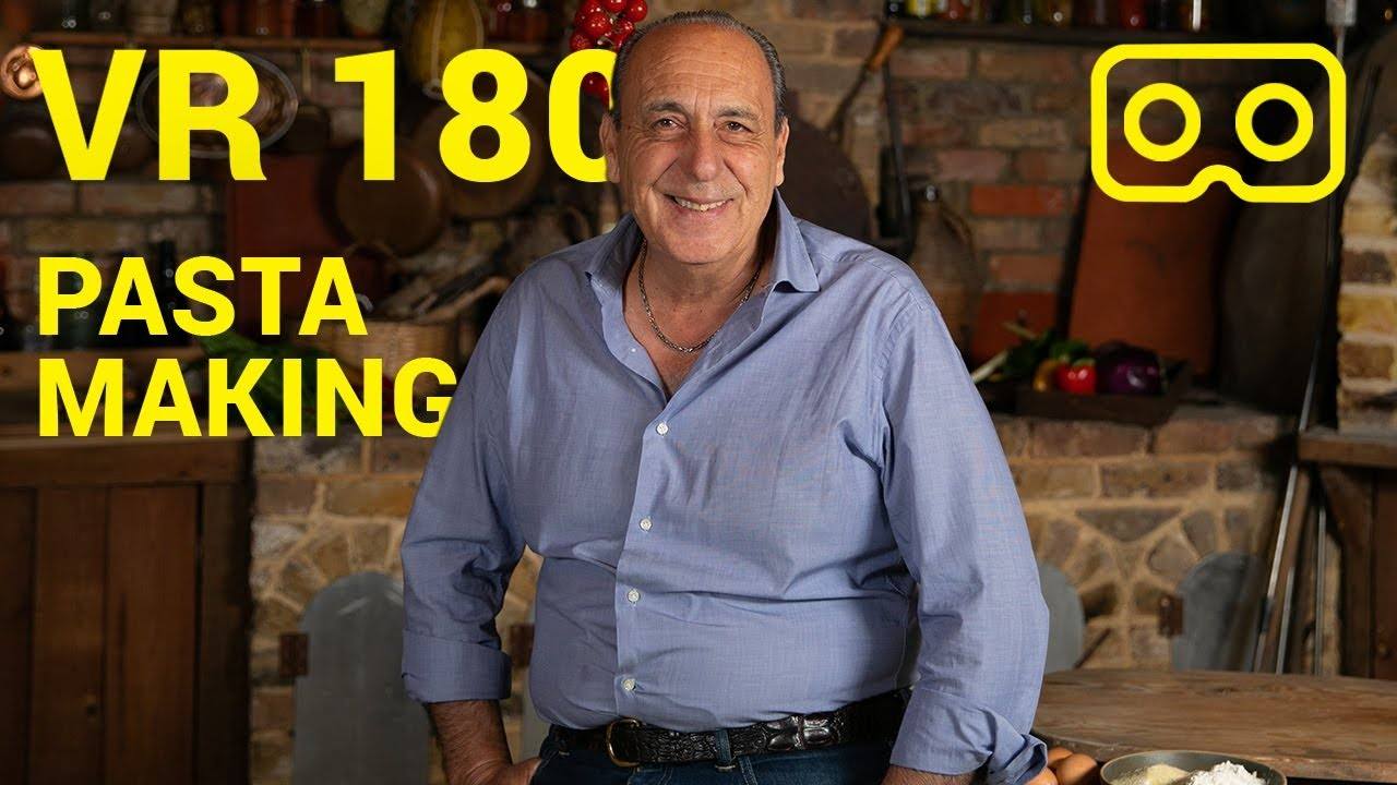Mastering the Art of Pasta Making with Gennaro Contaldo | VR180