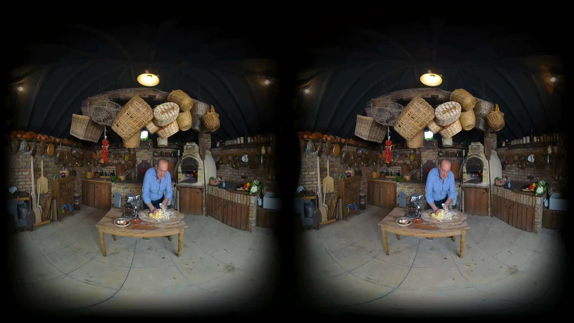 The beautifully crafted pasta dough ready for shaping