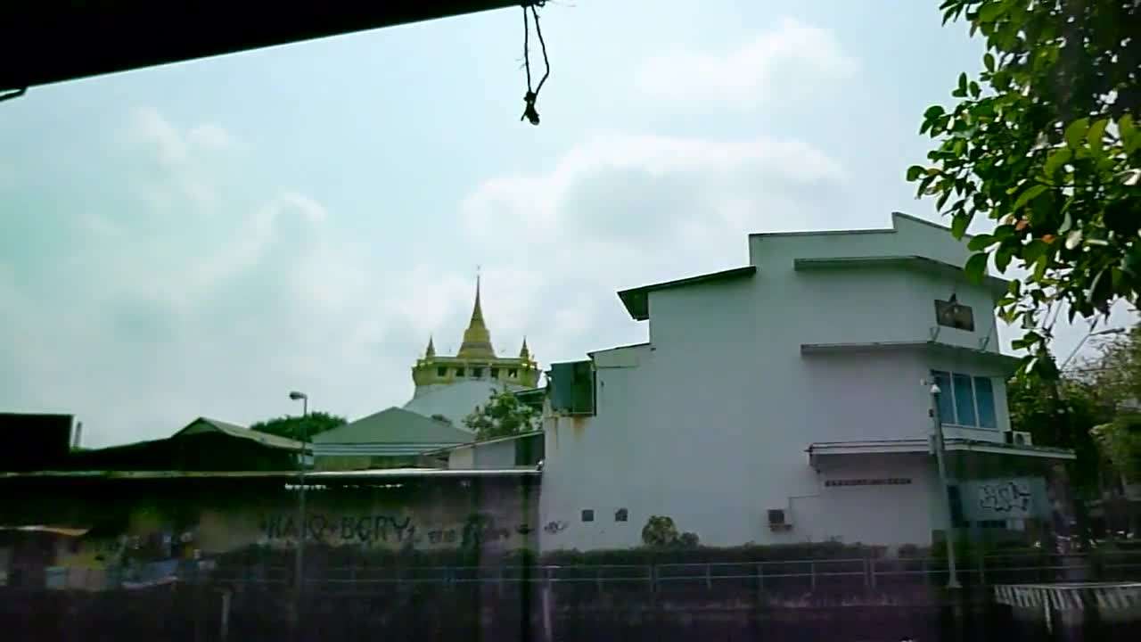Wat Saket, the Golden Mount in Bangkok