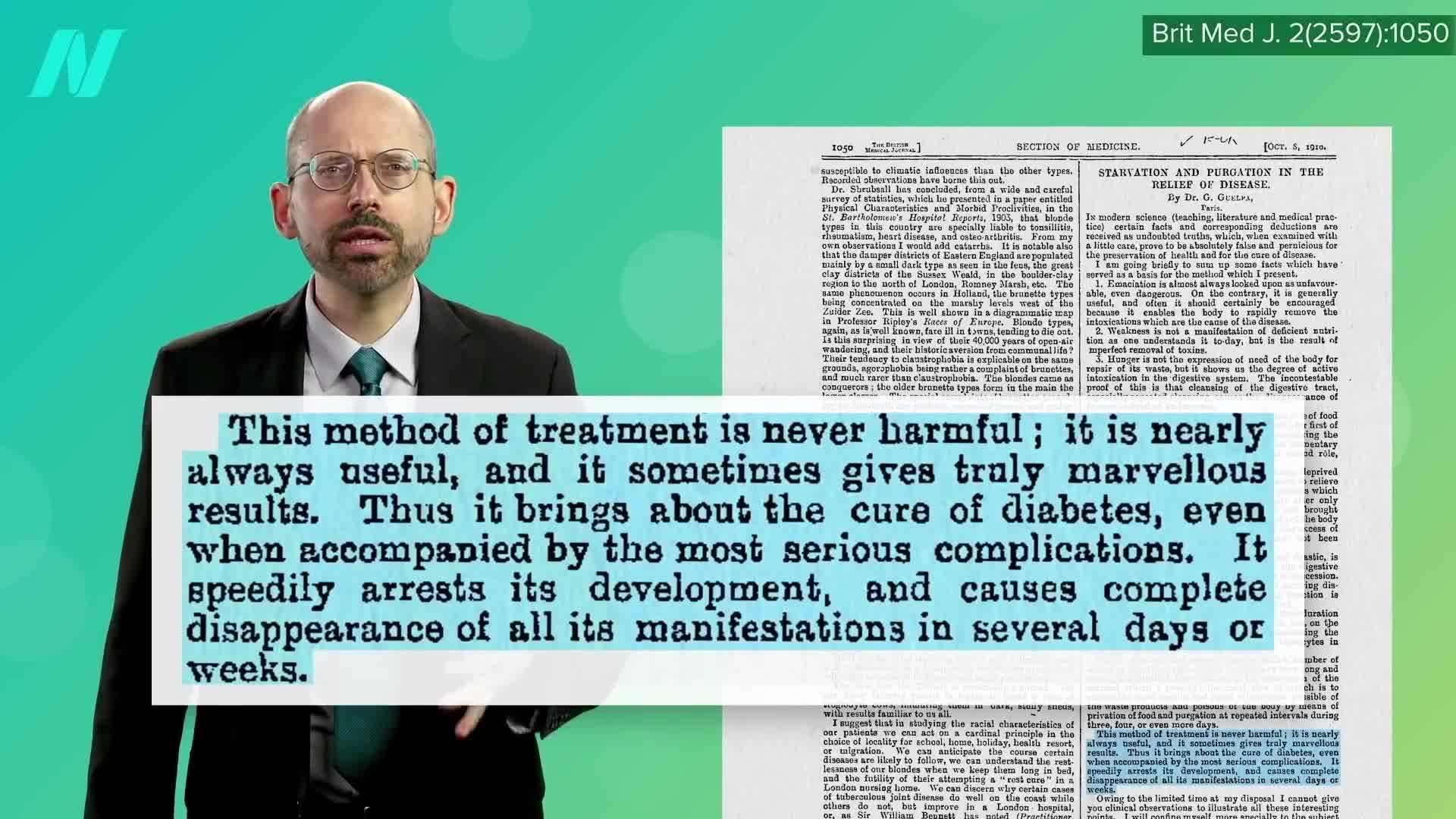 Historical Significance of Fasting for Diabetes