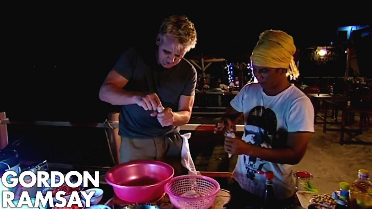 Gordon Ramsay's Ultimate Squid Fishing and Cooking Adventure in Vietnam