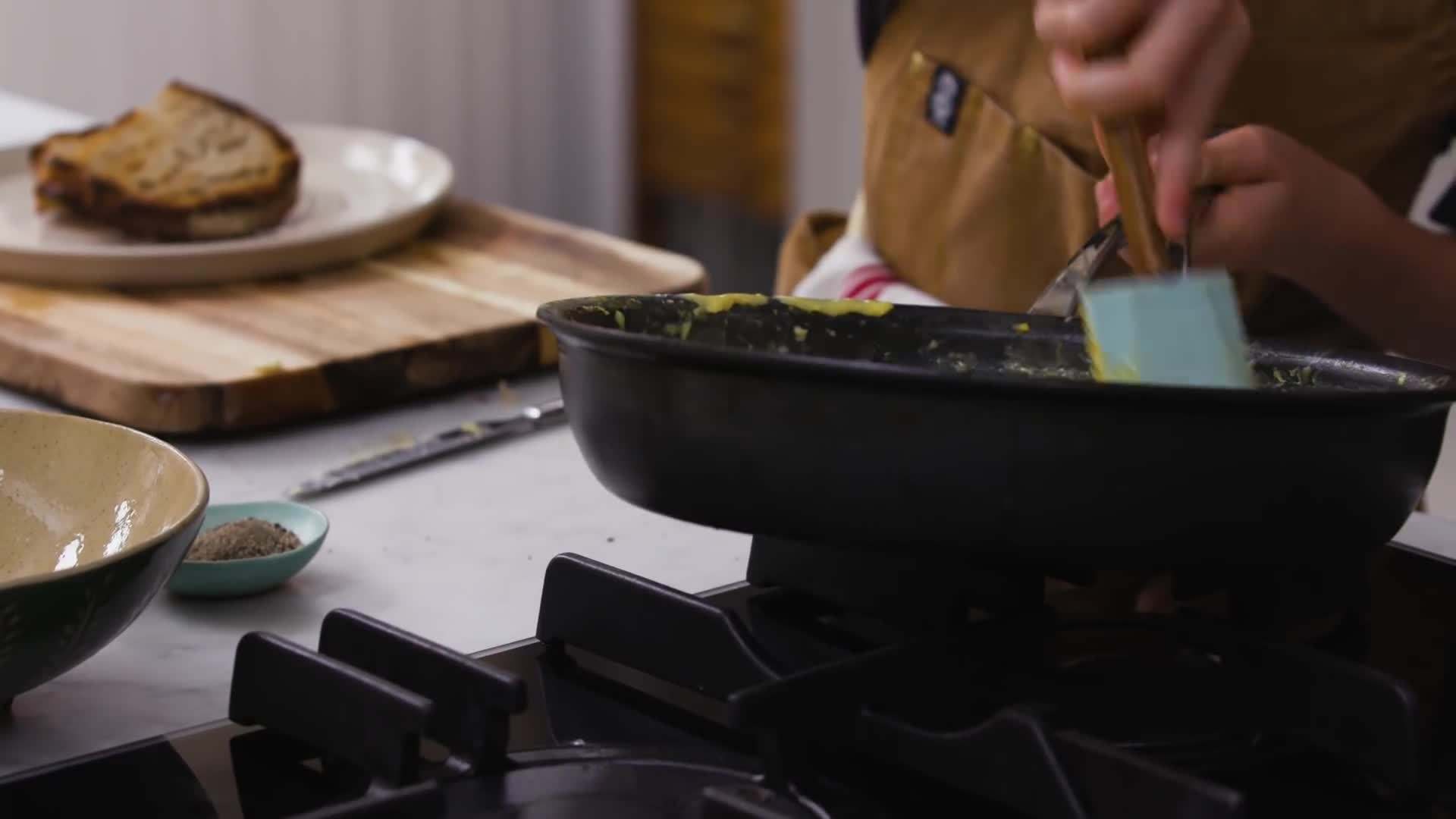 Plating the Scrambled Eggs